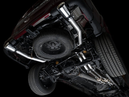 AWE Tuning 25+ RAM 1500 3.0TT 0FG Cat-Back Touring Exhaust - Chrome Silver Tips