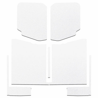 DEI 20-22 Jeep Gladiator JT 4-Door Boom Mat Complete Headliner Kit - 7 Piece - White