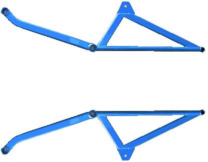 Cusco Power Brace Lower Rear Side FD2 Civic Si (Sedan ONLY) *requires modification*