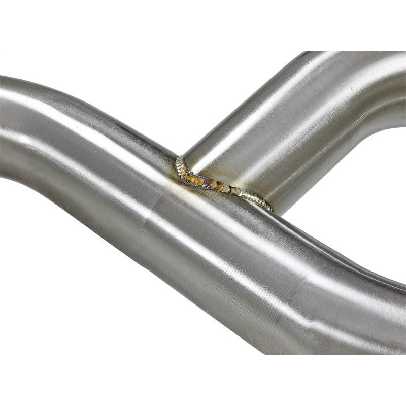 aFe MACHForce XP 08-13 BMW 135i L6-2.0L N54/N55 3in. 304 SS Axle-Back Exhaust w/Black Tips