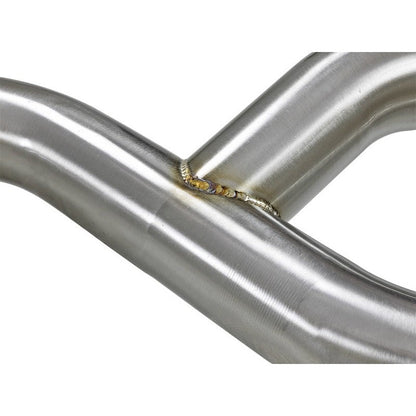 aFe MACHForce XP 08-13 BMW 135i L6-2.0L N54/N55 3in. 304 SS Axle-Back Exhaust w/Black Tips