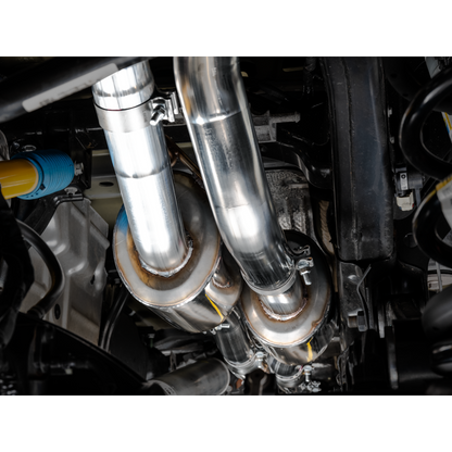 AWE Tuning 2021 RAM 1500 TRX 0FG Cat-Back Exhaust - Diamond Black Tips