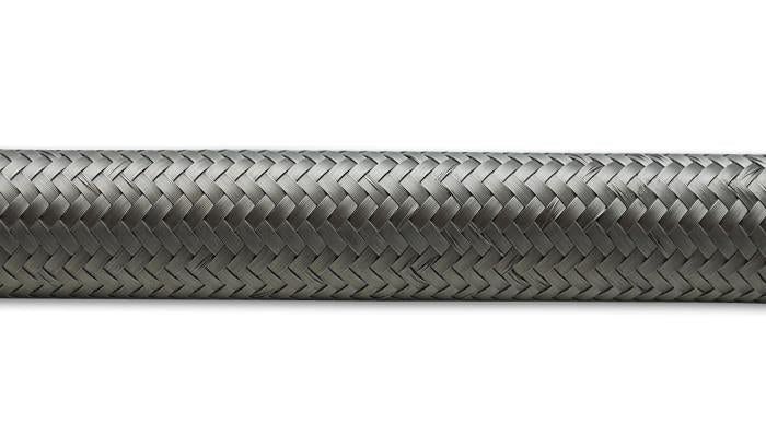 Vibrant -12 AN SS Braided Flex Hose (20 foot roll)