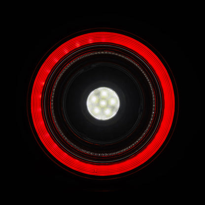 AlphaRex 10-15 Ferrari 458 NOVA-Series Prismatic LED Tail Lights Smoke