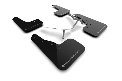 Rally Armor 22-26 Honda Civic/Civic Si/Sport Black UR Mud Flap w/Grey Logo
