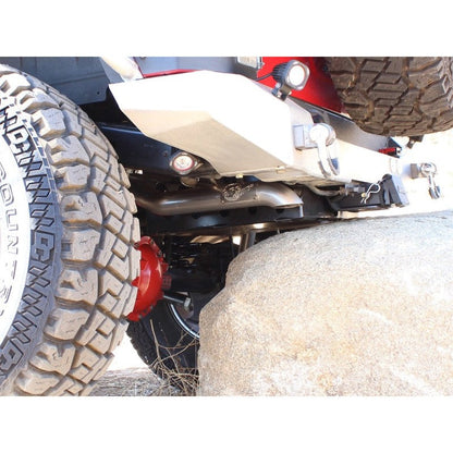 aFe MACHForce XP Exhaust Cat-Back 2.5in SS-409 Hi-Tuck 12-14 Jeep Wrangler Unlimited V6 3.6L 4Dr