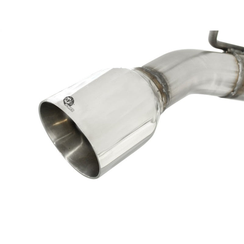 aFe MACHForce XP Exhaust 2.5in Stainless Steel CB/10-13 Chevy Camaro V6-3.6L (td) (polished tip)