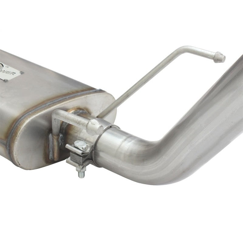 aFe MACH Force XP 2.5in Cat-Back Stainless Steel Exhaust w/Polished Tip Toyota Tacoma 13-14 2.7L