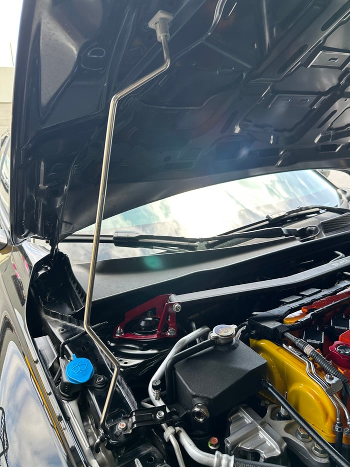 Chasing JS Civic Type R FL5 / Integra Type S DE5 Hood Prop Hood Props