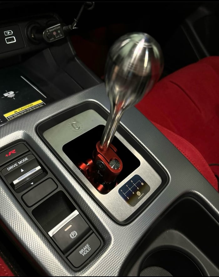 Chasing JS Civic Type R FL5 Titanium Shift Boot Delete Shift Boot