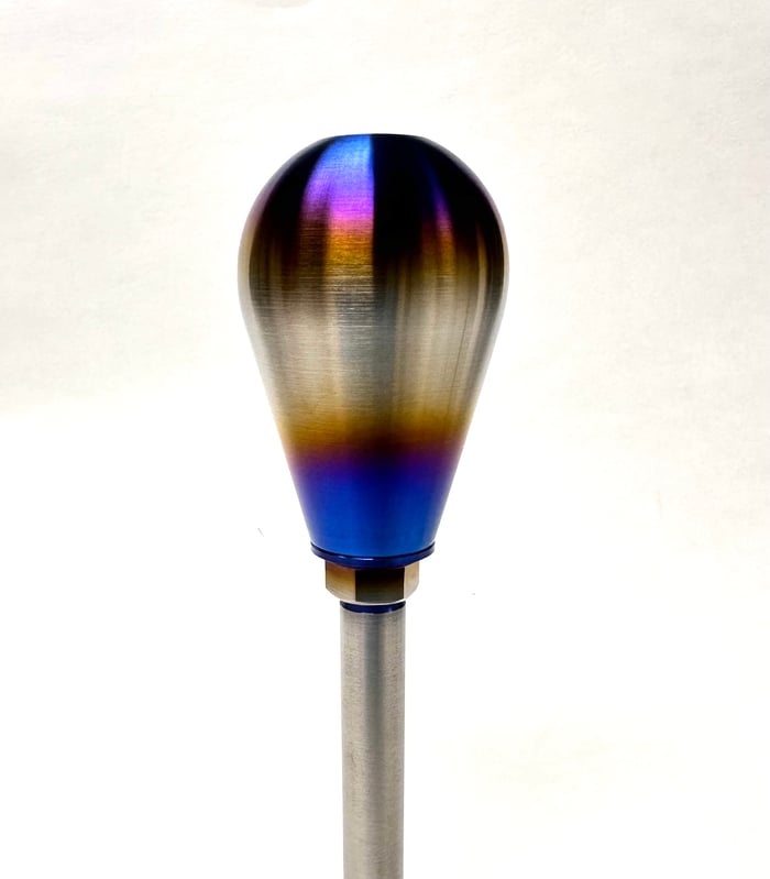 Chasing JS Titanium "Drip" Shift Knob