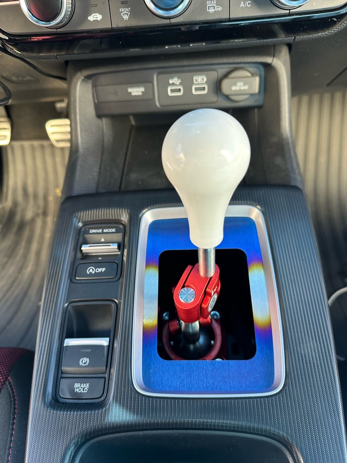 Chasing JS Shift Boot Delete (Civic 11th Gen) Manual Only NON Type R Shift Boot