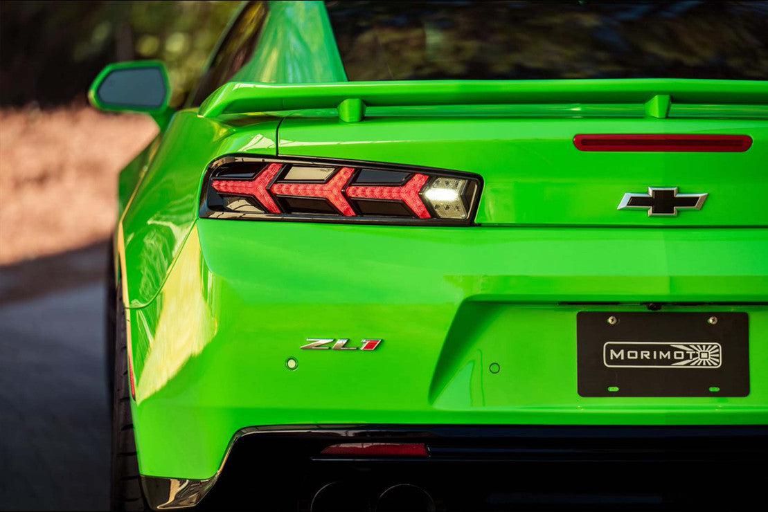 Chevrolet Camaro (16 - 18) (Pair / Lambo / Red): Morimoto XB LED Tails - Tail Lights - Morimoto XB LED Tails
