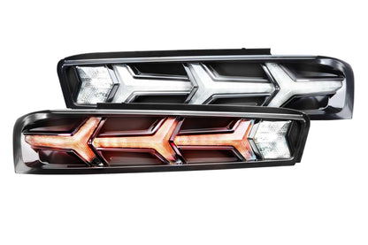 Chevrolet Camaro (16 - 18) (Pair / Lambo / Smoked): Morimoto XB LED Tails - Tail Lights - Morimoto XB LED Tails