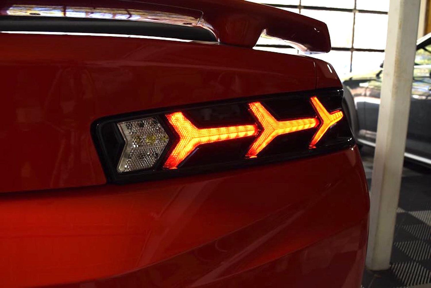 Chevrolet Camaro (16 - 18) (Pair / Lambo / Smoked): Morimoto XB LED Tails - Tail Lights - Morimoto XB LED Tails