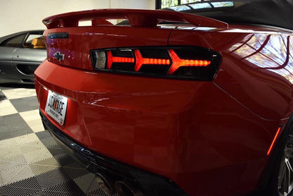 Chevrolet Camaro (16 - 18) (Pair / Lambo / Smoked): Morimoto XB LED Tails - Tail Lights - Morimoto XB LED Tails