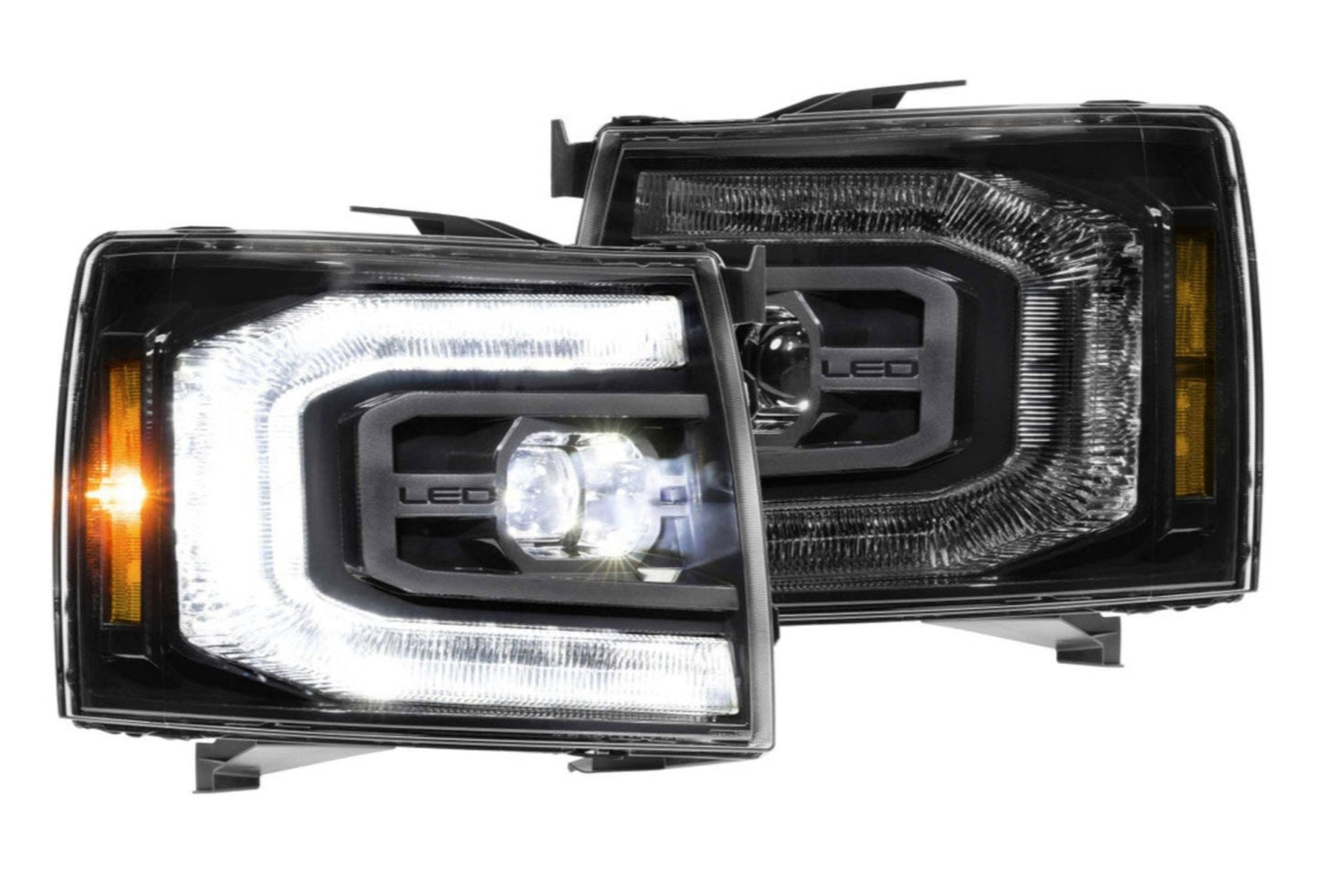 Chevrolet Silverado (07 - 13): Morimoto XB LED Headlights (Gen II) - Headlights - Morimoto XB LED Headlights