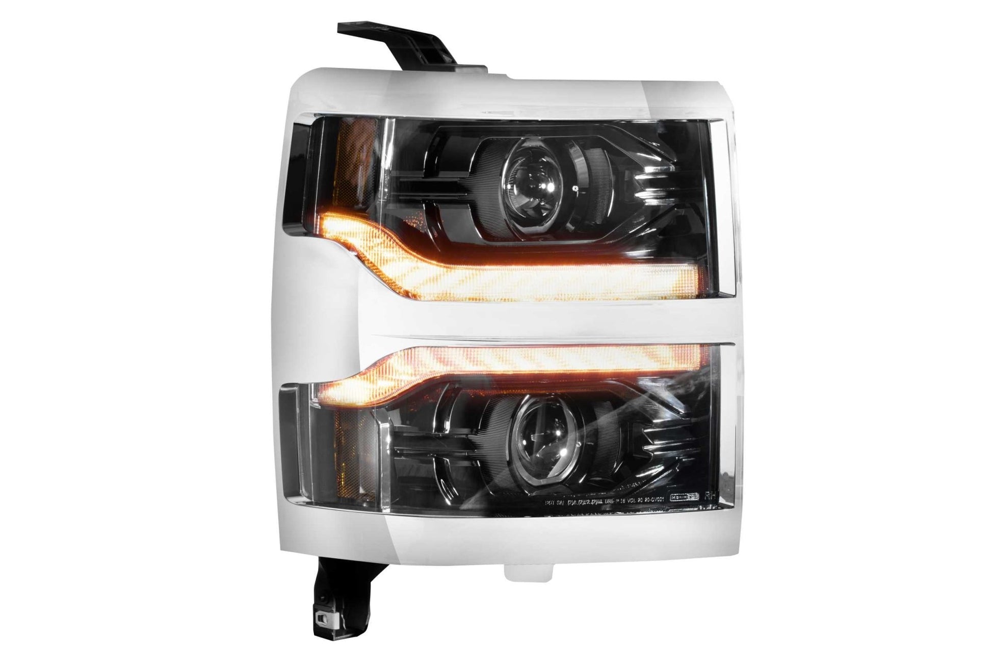 Chevrolet Silverado 1500 (14 - 15): Morimoto XB LED Headlights - Headlight Trim - Morimoto XB LED Headlights