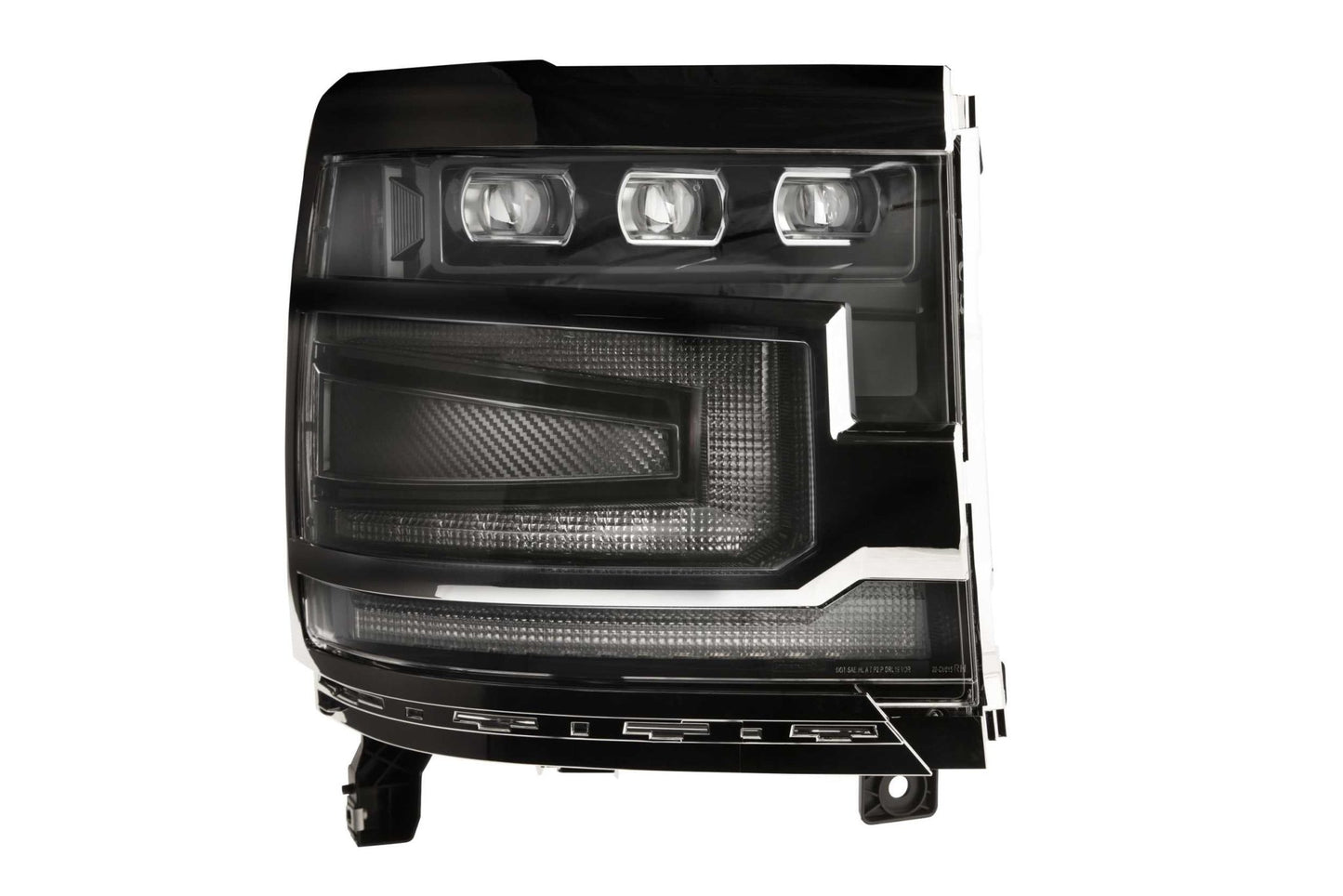 Chevrolet Silverado 1500 (16 - 18): Morimoto XB LED Headlights - Headlight Trim - Morimoto XB LED Headlights