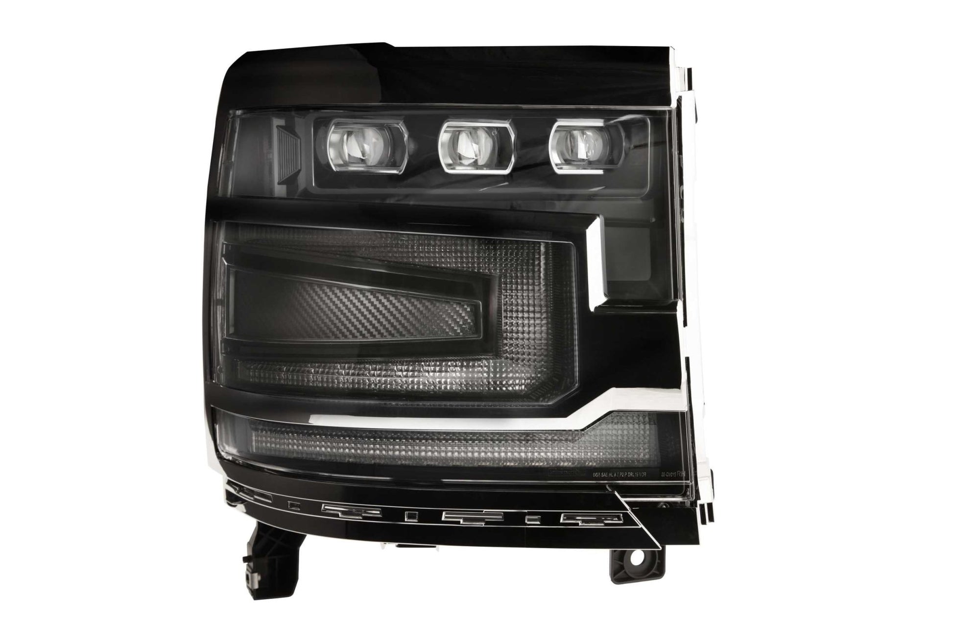 Chevrolet Silverado 1500 (16 - 18): Morimoto XB LED Headlights - Headlight Trim - Morimoto XB LED Headlights