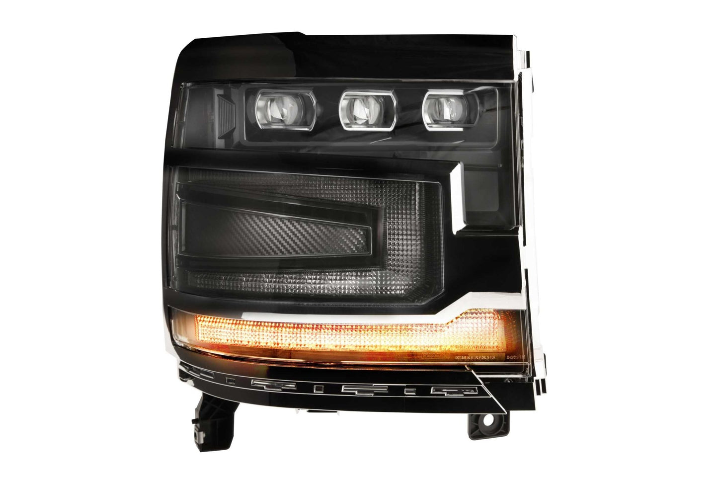 Chevrolet Silverado 1500 (16 - 18): Morimoto XB LED Headlights - Headlight Trim - Morimoto XB LED Headlights