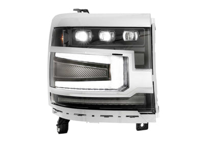 Chevrolet Silverado 1500 (16 - 18): Morimoto XB LED Headlights - Headlight Trim - Morimoto XB LED Headlights