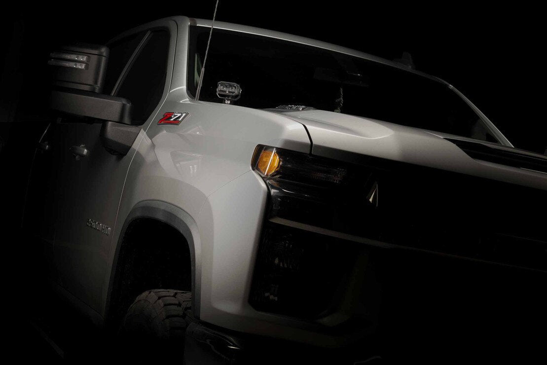 Chevrolet Silverado HD 2020 - 2024: Morimoto 2Banger LED Ditch Light System - LED Light Pods - Morimoto