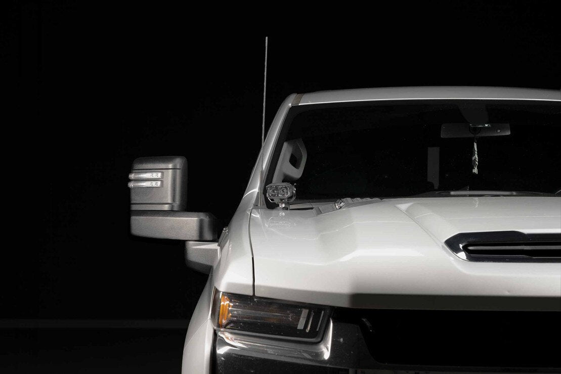 Chevrolet Silverado HD 2020 - 2024: Morimoto 2Banger LED Ditch Light System - LED Light Pods - Morimoto