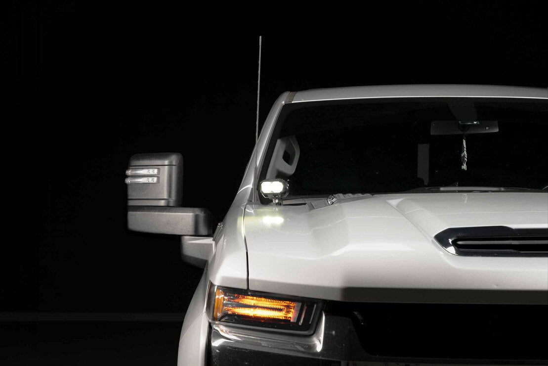 Chevrolet Silverado HD 2020 - 2024: Morimoto 2Banger LED Ditch Light System - LED Light Pods - Morimoto