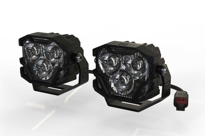 Chevrolet Silverado HD 2020 - 2024: : Morimoto 4Banger LED Ditch Light System - LED Light Pods - Morimoto