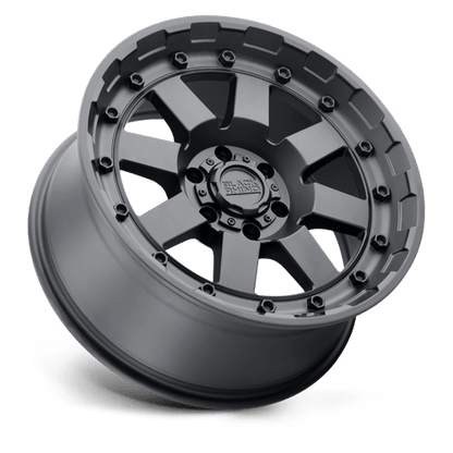 Black Rhino CLEGHORN Matte Black 17x8.5 -18 5x127mm 71.5mm