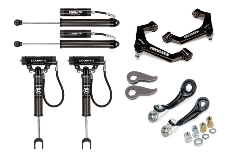 Cognito 11-19 Chevy/GMC Silv/Sierra 2500/3500 HD 2WD/4WD 3in Premier Leveling Kit w/ 2.0 RR Shocks-Leveling Kits-Cognito