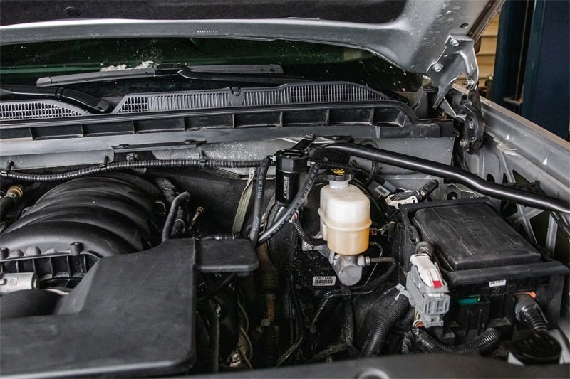Corsa 14-19 GM Silverado/Sierra (15-20) Tahoe/Yukon/Suburban/Yukon XL/Escalade (5.3L V8) Catch Can-Oil Catch Cans-CORSA Performance