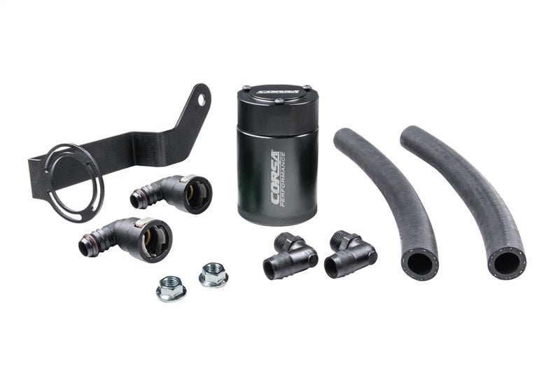 Corsa 15-23 Dodge Hellcat Challenger/Charger (6.2L) & 18-24 Trackhawk/Durango Catch Can-Oil Catch Cans-CORSA Performance