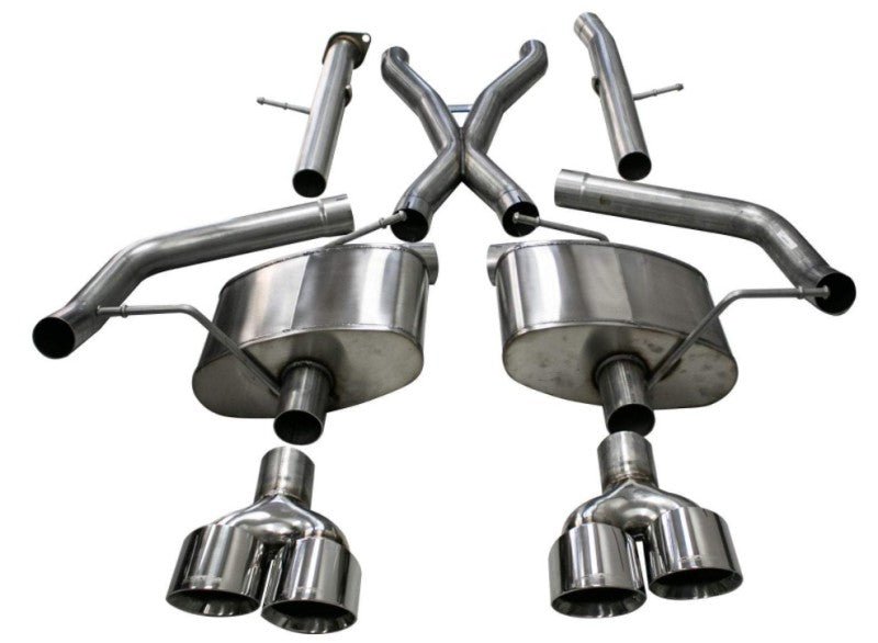 Corsa 18-21 Jeep Grand Cherokee TrackHawk 6.2L Xtreme Cat-Back Dual Rear Exit w/4.5in Polished Tips-Catback-CORSA Performance
