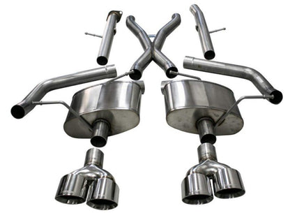 Corsa 18-21 Jeep Grand Cherokee TrackHawk 6.2L Xtreme Cat-Back Dual Rear Exit w/4.5in Polished Tips-Catback-CORSA Performance