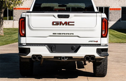 Corsa 19-25 Chevy Silverado 1500 CatBack Dual Rear Exit with Twin 4in Black Powder Ct ProSeries Tips-Catback-CORSA Performance