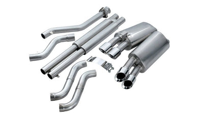Corsa 1992-1995 Chevrolet Corvette C4 5.7L V8 LT1 Sport Cat-Back Exhaust w/ Twin 3.5in Polished Tips-Catback-CORSA Performance