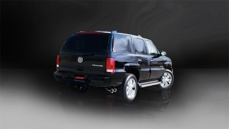 Corsa 2002-2006 Cadillac Escalade 6.0L V8 Polished Sport Cat-Back Exhaust-Catback-CORSA Performance