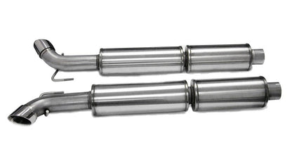 Corsa 2003-06 Dodge Viper 8.3L Polished Sport Cat-Back Exhaust (2.5in Inlet for Use w/ Stock Conv.)-Catback-CORSA Performance