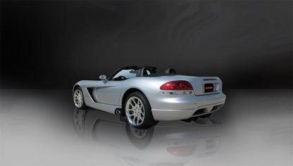 Corsa 2003-06 Dodge Viper 8.3L Polished Sport Cat-Back Exhaust (2.5in Inlet for Use w/ Stock Conv.)-Catback-CORSA Performance