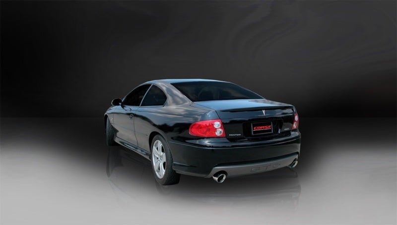 Corsa 2005-2006 Pontiac GTO 6.0L V8 2.5in Sport Cat-Back + XPipe Exhaust Polished Tips-Catback-CORSA Performance
