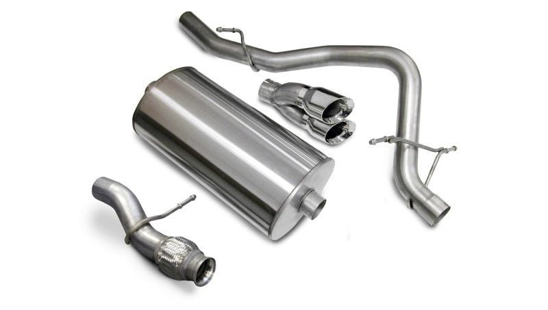 Corsa 2009-2014 Chevrolet Tahoe 5.3L V8 Polished Sport Cat-Back Exhaust-Catback-CORSA Performance