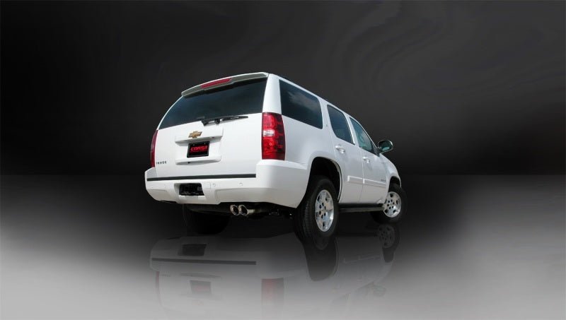 Corsa 2009-2014 Chevrolet Tahoe 5.3L V8 Polished Sport Cat-Back Exhaust-Catback-CORSA Performance