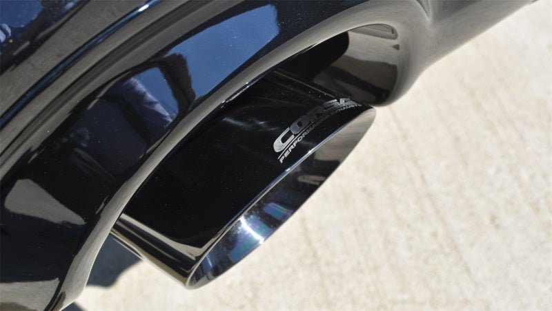 Corsa 2011-2021 Jeep Grand Cherokee Black 2.5in Dual Rear Exit Cat-Back Exhaust-Catback-CORSA Performance