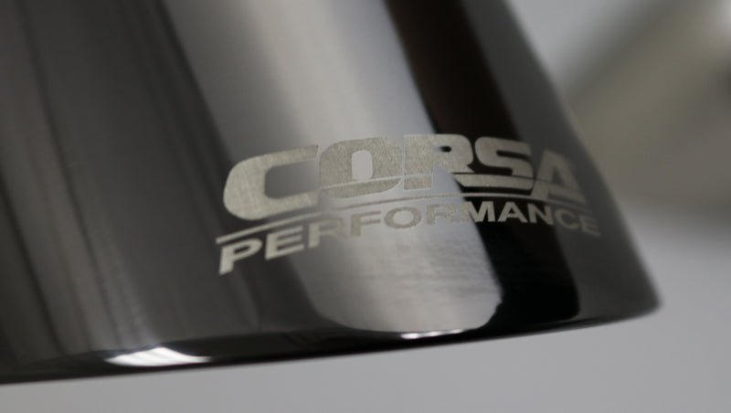 Corsa 2011-2024 Single Universal 2.5in Inlet / 4.5in Outlet Black PVD Pro-Series Tip Kit-Tips-CORSA Performance