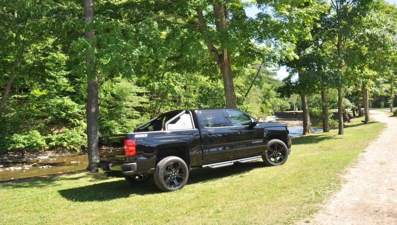 Corsa 2014-19 Chevy Silverado Cred Cab/Standard Bed 1500 5.3L V8 Polished Sport Single Side Exhaust-Catback-CORSA Performance