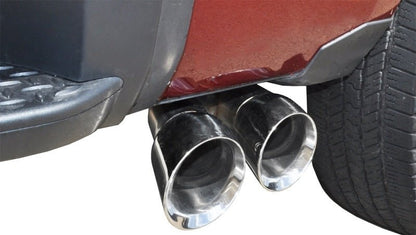 Corsa 2014-19 Sierra/Silvrd 1500 Crew/Dbl / Short/Std. Bed 6.2L V8 Polished Sport Single SideCB Ext-Catback-CORSA Performance