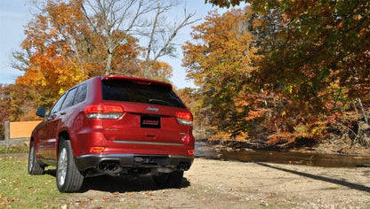 Corsa 2014-2021 Jeep Grand Cherokee Summit Edition Black 2.5in Dual Rear Exit Cat-Back Exhaust-Catback-CORSA Performance