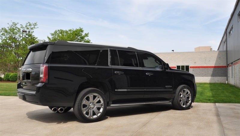 Corsa 2015-2020 GMC Yukon Denali XL 6.2L V8 3in Cat-Back Single Side Exit Twin 4in Polished Tips-Catback-CORSA Performance
